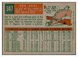 1959 Topps Baseball #347 Bob Buhl Braves EX-MT 536224