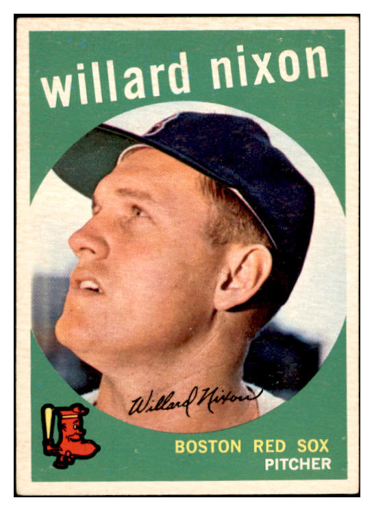 1959 Topps Baseball #361 Willard Nixon Red Sox EX-MT 536228