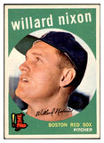 1959 Topps Baseball #361 Willard Nixon Red Sox EX-MT 536228