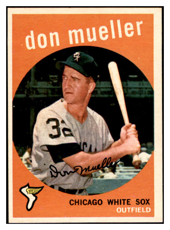 1959 Topps Baseball #368 Don Mueller White Sox EX-MT 536232