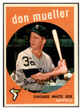 1959 Topps Baseball #368 Don Mueller White Sox EX-MT 536232