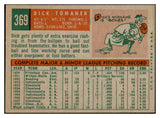 1959 Topps Baseball #369 Dick Tomanek A's EX-MT 536233