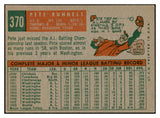 1959 Topps Baseball #370 Pete Runnels Red Sox EX-MT 536234