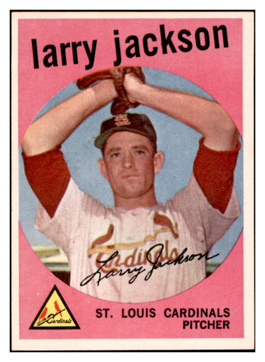 1959 Topps Baseball #399 Larry Jackson Cardinals EX-MT 536246