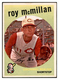 1959 Topps Baseball #405 Roy McMillan Reds EX-MT 536249