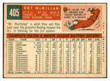 1959 Topps Baseball #405 Roy McMillan Reds EX-MT 536249