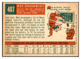 1959 Topps Baseball #407 Moe Drabowsky Cubs EX-MT 536250