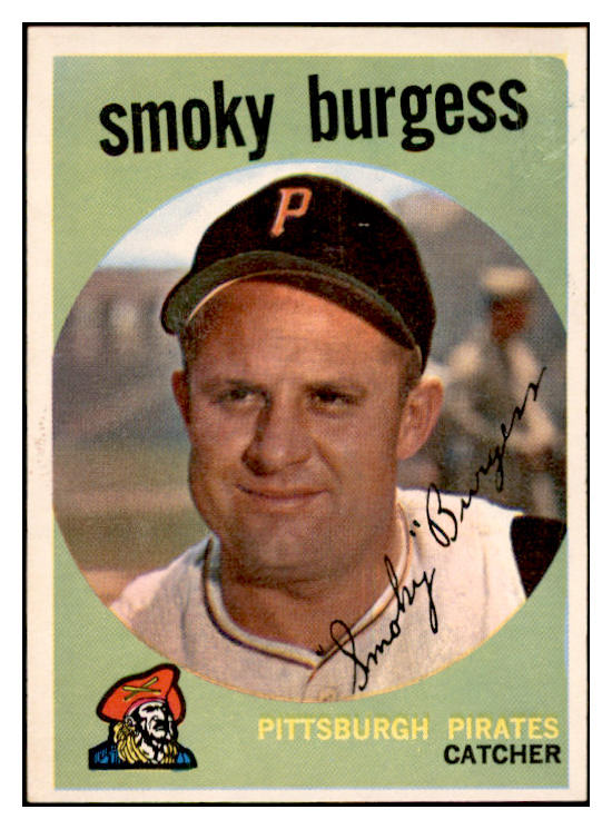 1959 Topps Baseball #432 Smoky Burgess Pirates EX-MT 536264