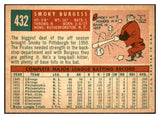1959 Topps Baseball #432 Smoky Burgess Pirates EX-MT 536264
