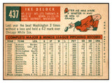 1959 Topps Baseball #437 Ike Delock Red Sox EX-MT 536266