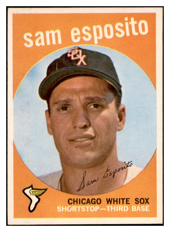 1959 Topps Baseball #438 Sam Esposito White Sox EX-MT 536267