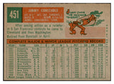 1959 Topps Baseball #451 Jimmy Constable Senators EX-MT 536271