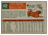 1959 Topps Baseball #452 Chico Fernandez Phillies EX-MT 536272