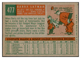 1959 Topps Baseball #477 Barry Latman White Sox EX-MT 536275