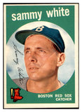 1959 Topps Baseball #486 Sammy White Red Sox EX-MT 536277