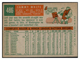 1959 Topps Baseball #486 Sammy White Red Sox EX-MT 536277
