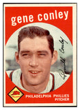 1959 Topps Baseball #492 Gene Conley Phillies EX-MT 536279