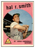 1959 Topps Baseball #497 Hal Smith Cardinals EX-MT 536281
