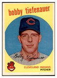 1959 Topps Baseball #501 Bobby Tiefenauer Indians EX-MT 536283