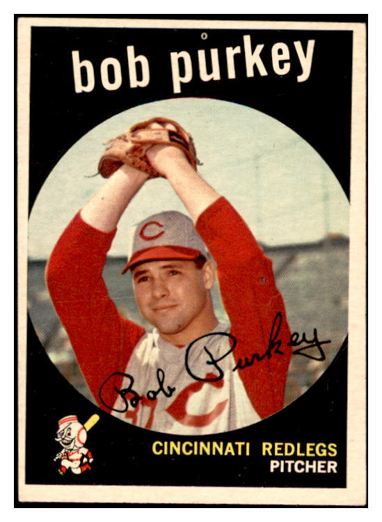 1959 Topps Baseball #506 Bob Purkey Reds EX-MT 536286
