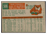 1959 Topps Baseball #506 Bob Purkey Reds EX-MT 536286