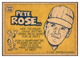 1970 O Pee Chee #458 Pete Rose A.S. Reds VG-EX 536298