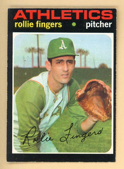 1971 O Pee Chee #384 Rollie Fingers A's VG-EX 536305