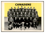 1965 Topps Hockey #126 Montreal Canadiens Team VG-EX 536321
