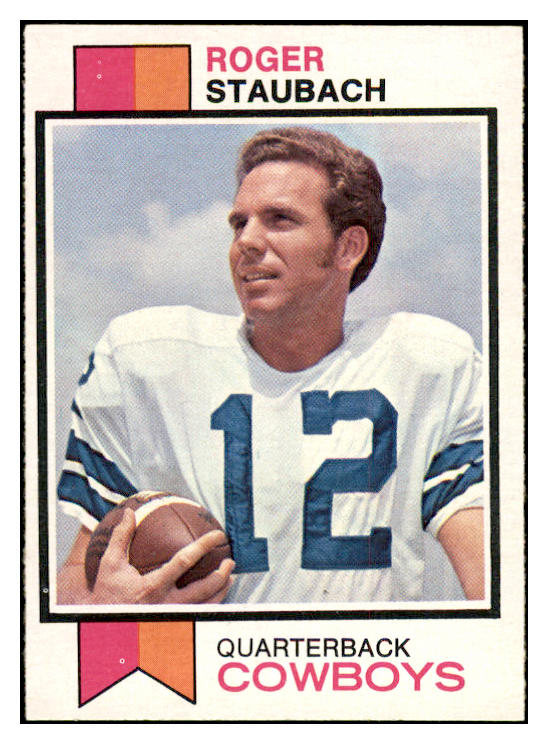 1973 Topps Football #475 Roger Staubach Cowboys EX-MT 536328