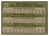 1971 Topps Baseball #709 Dusty Baker Don Baylor EX-MT 536342