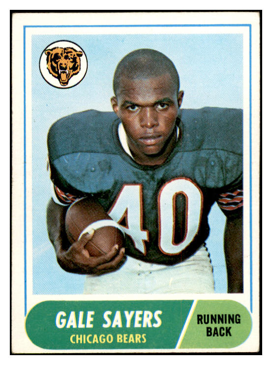 1968 Topps Football #075 Gale Sayers Bears VG-EX 536346