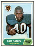 1968 Topps Football #075 Gale Sayers Bears VG-EX 536346