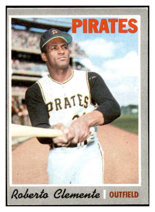 1970 Topps Baseball #350 Roberto Clemente Pirates EX-MT 536347