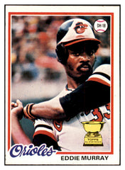1978 Topps Baseball #036 Eddie Murray Orioles EX 536353