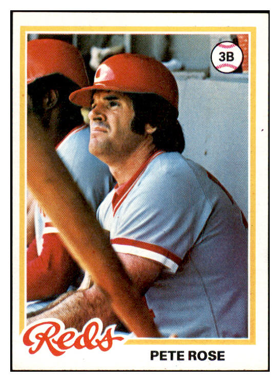 1978 Topps Baseball #020 Pete Rose Reds EX-MT 536355