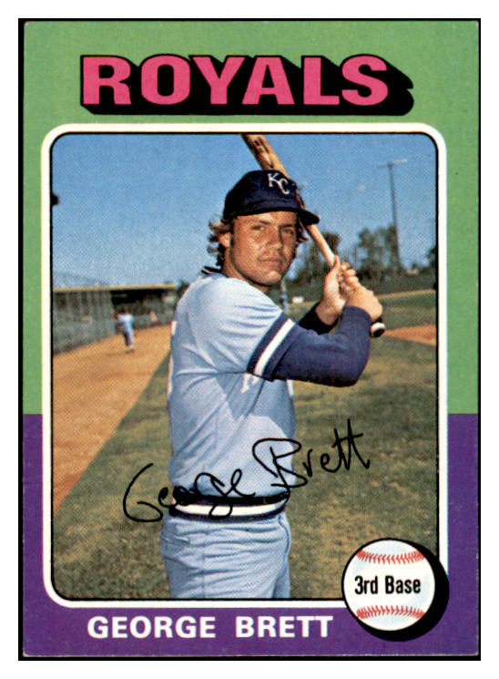 1975 Topps Baseball #228 George Brett Royals EX-MT 536357