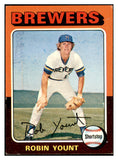 1975 Topps Baseball #223 Robin Yount Brewers EX 536359
