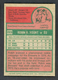 1975 Topps Baseball #223 Robin Yount Brewers EX 536359