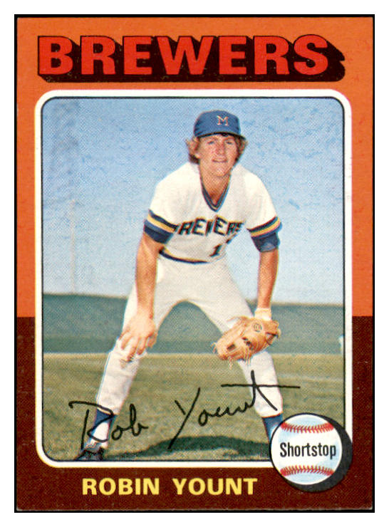 1975 Topps Baseball #223 Robin Yount Brewers EX-MT 536360