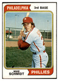 1974 Topps Baseball #283 Mike Schmidt Phillies VG-EX 536365