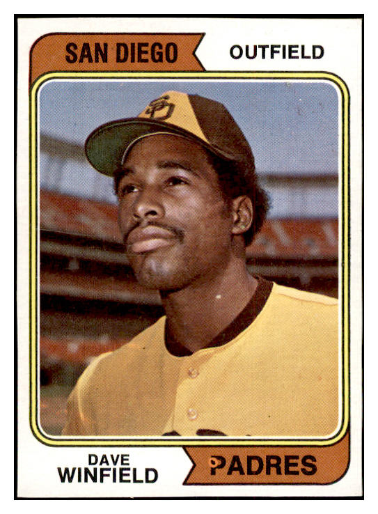 1974 Topps Baseball #456 Dave Winfield Padres EX-MT 536366