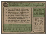 1974 Topps Baseball #456 Dave Winfield Padres EX-MT 536366