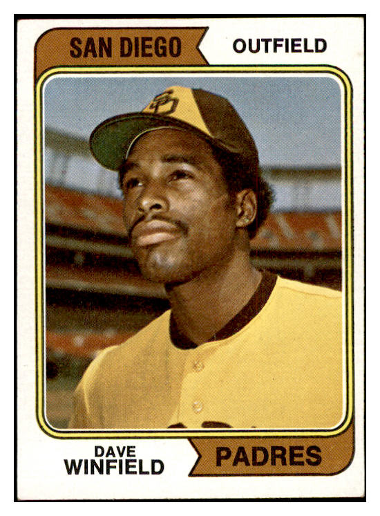 1974 Topps Baseball #456 Dave Winfield Padres EX-MT 536367