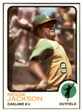 1973 Topps Baseball #255 Reggie Jackson A's EX-MT 536369