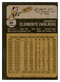 1973 Topps Baseball #050 Roberto Clemente Pirates EX-MT 536373
