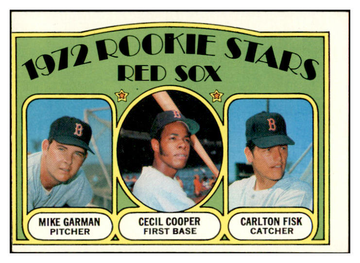 1972 Topps Baseball #079 Carlton Fisk Red Sox VG-EX 536379