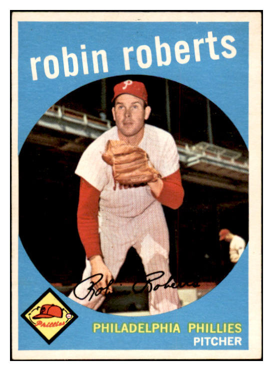 1959 Topps Baseball #352 Robin Roberts Phillies EX-MT 536382