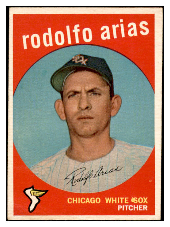 1959 Topps Baseball #537 Rodolfo Arias White Sox VG-EX 536384