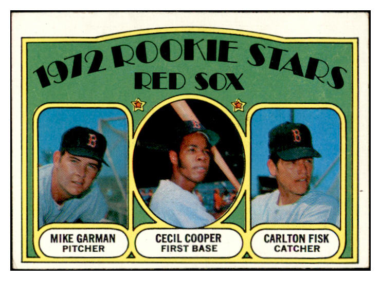 1972 Topps Baseball #079 Carlton Fisk Red Sox EX-MT 536392