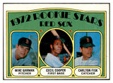 1972 Topps Baseball #079 Carlton Fisk Red Sox EX-MT 536392